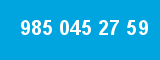 985 045 27 59